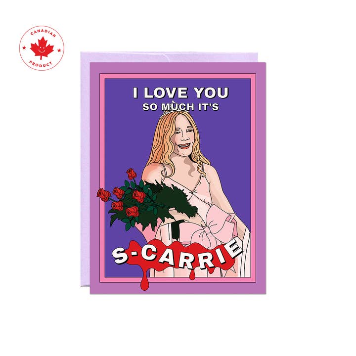 Party Mountain Paper co. - Wholesale Valentine's Day Card - Love You It's S-Carrie | Last Chance