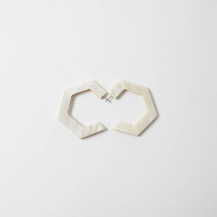 MAADILI COLLECTIVE - Wholesale Hoop Earrings - Honeycomb Hoops