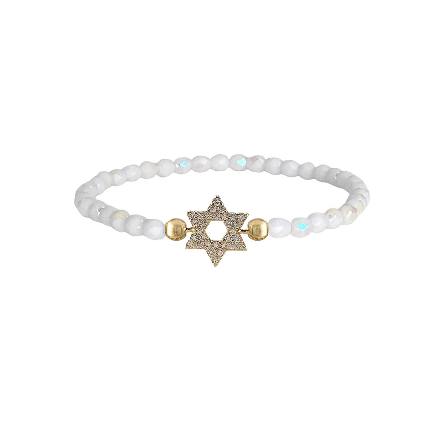 Love, Lisa - Wholesale Beaded Bracelet - Madison Star of David Bracelet1