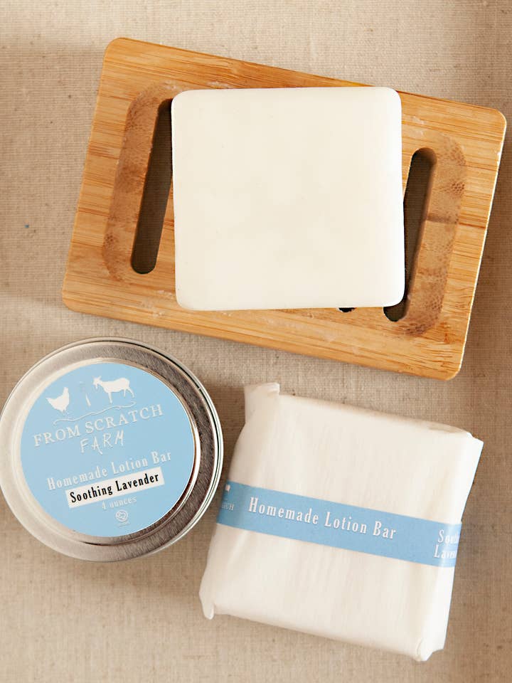 Lotion Bars for wholesale by From Scratch Farm