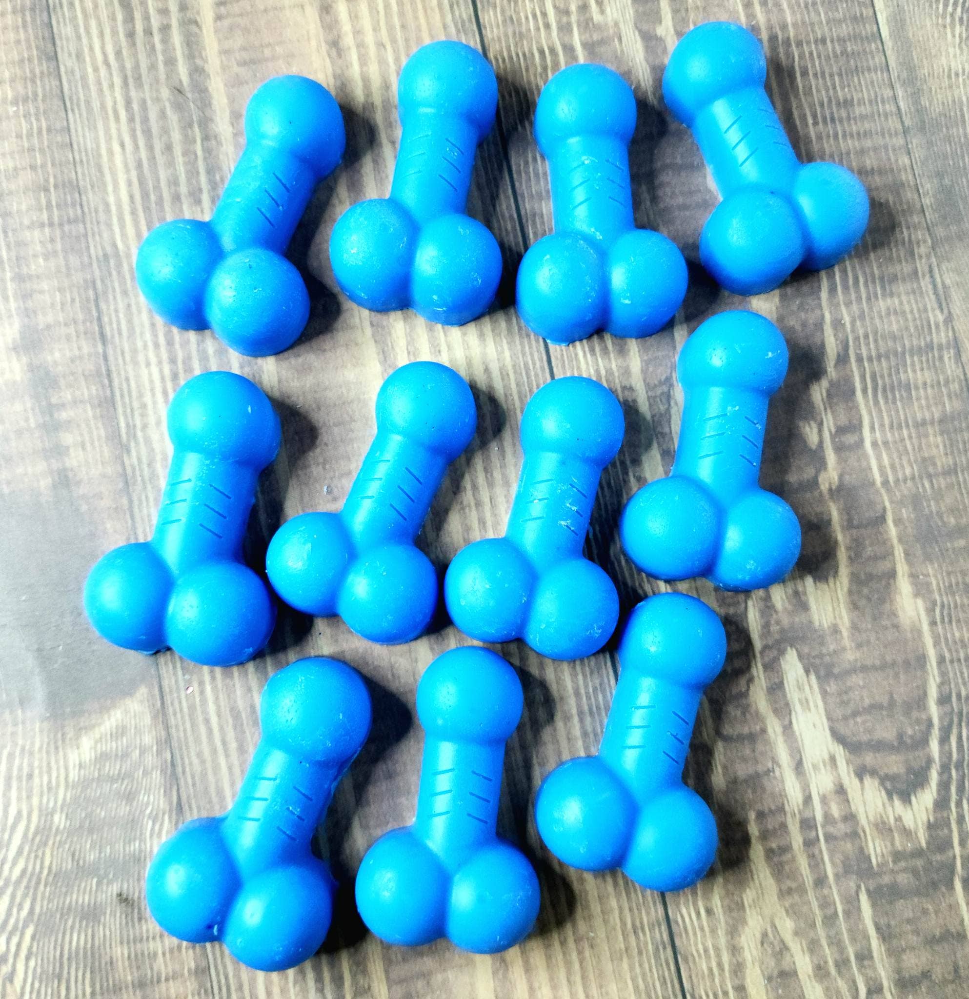 Rainy Morning Candles - Wholesale Wax Melt - Blue Balls | Gag Gift NSFW Shaped Wax Melts3