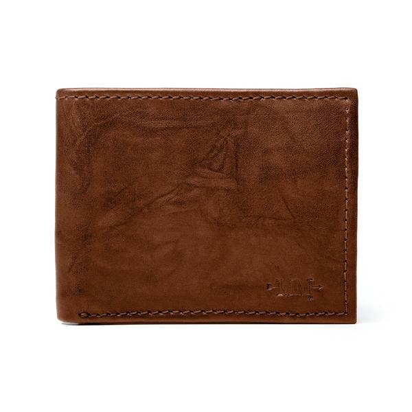 Mission Mercantile Leather Goods - Wholesale Wallet - Men's - Benjamin Leather Bifold w/Front Pocket Wallet1