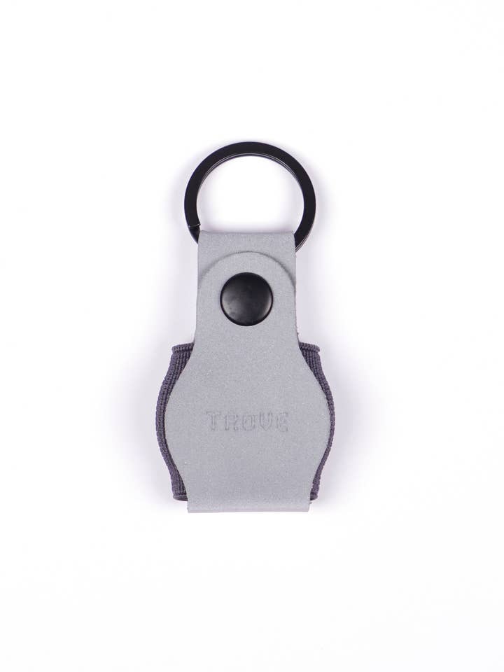 TROVE Tag Tote: Grey Reflex for wholesale by TROVE