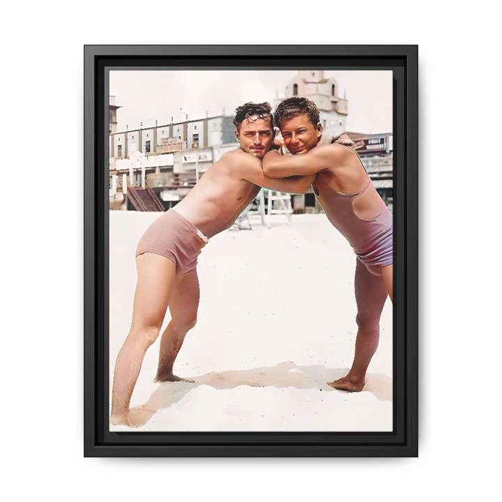 nager 014 | Framed Vintage Photo - Matte Canvas for wholesale by Walt & Pete