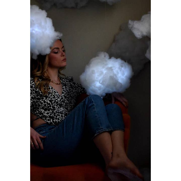 Shutterhaus - Wholesale Accent/Desk Lamp - Hanging Floating LED Cloud Lamps - Pick your Color Lights!6