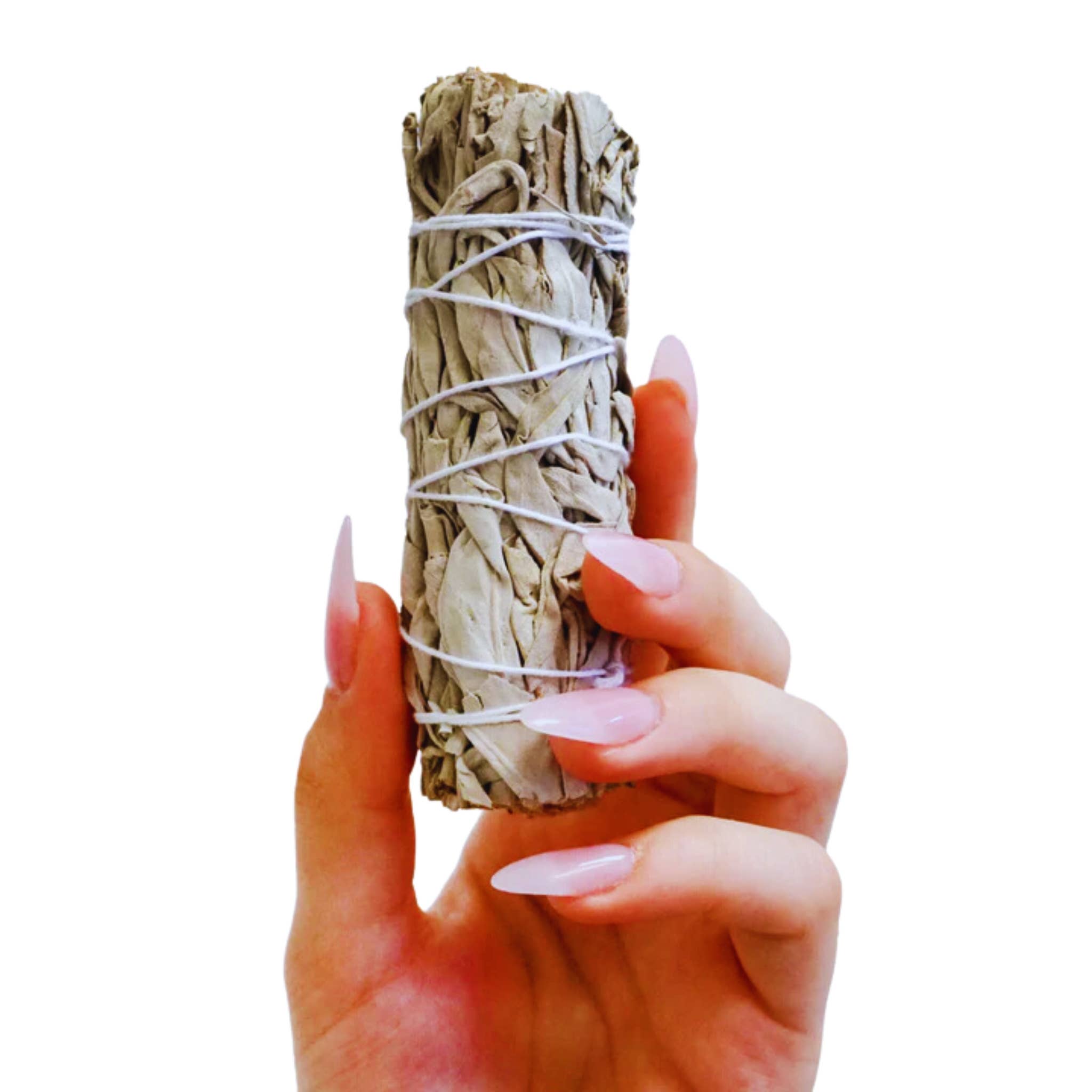 Third Eye Sage - Vente Bâton de sauge - Ensemble de bâtonnets à maculer California White Sage de 4 po2