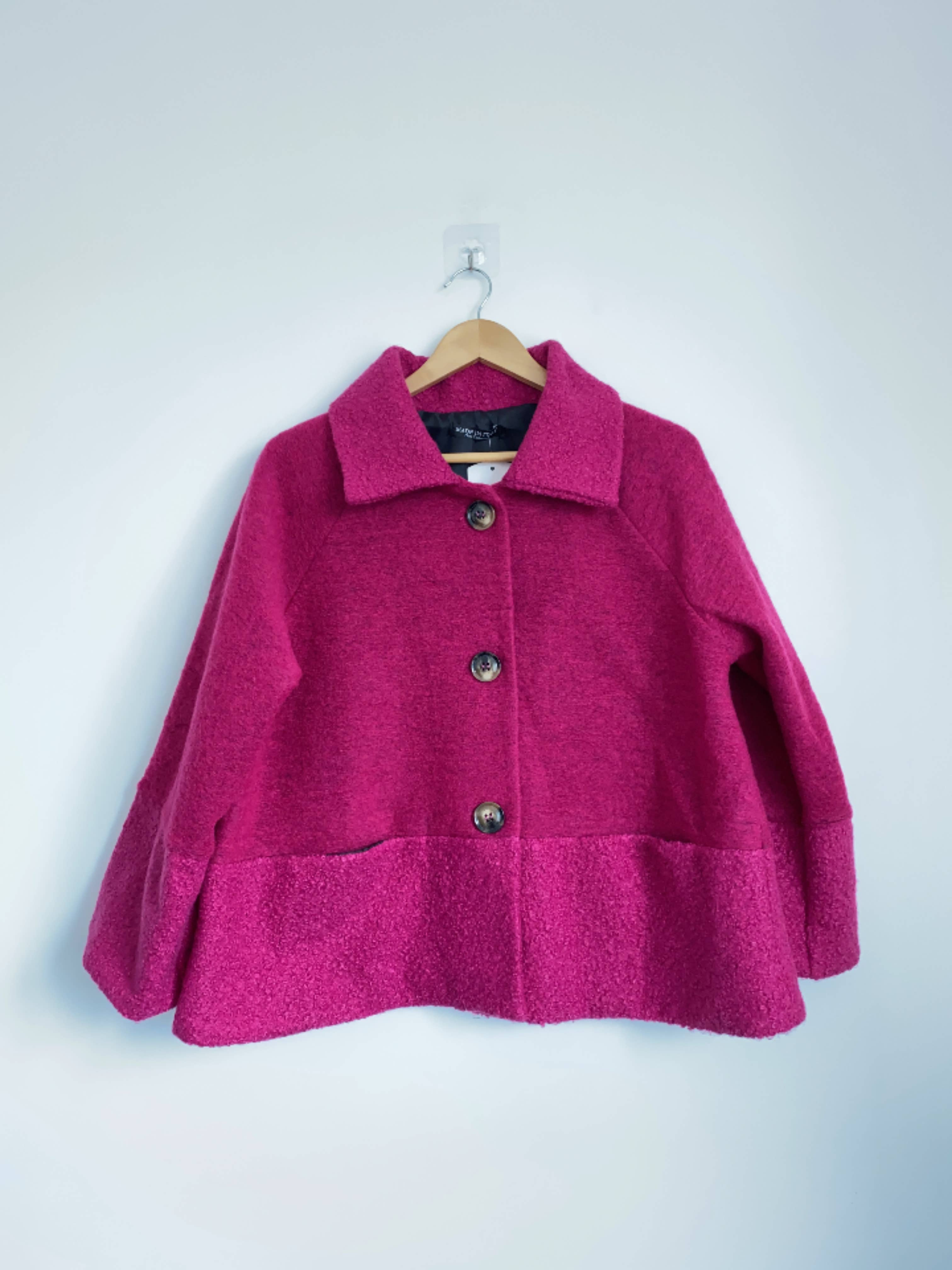 ORNELLA PARIS - Wholesale Jacket - Women's - Buttoned wool jacket BLL-V990109