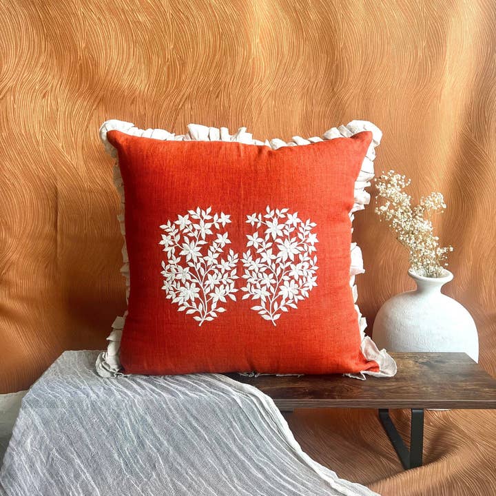 Funda de cojín Desert Jasmine para venta al por mayor de Banyan & Birch