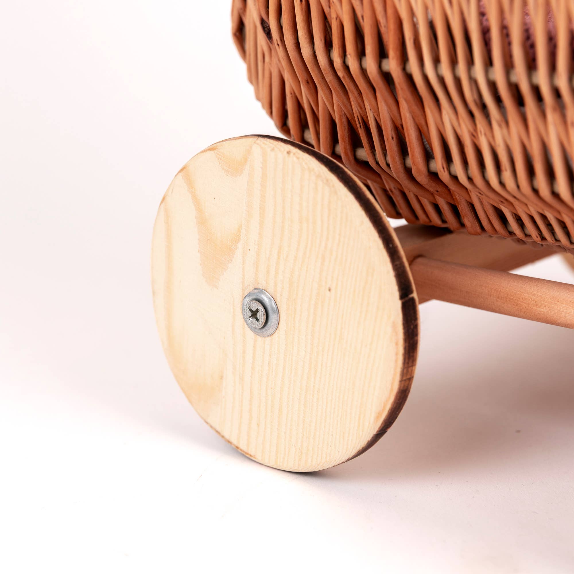 Egmont - Wholesale Doll Stroller - Kids - Small Wicker Pram9