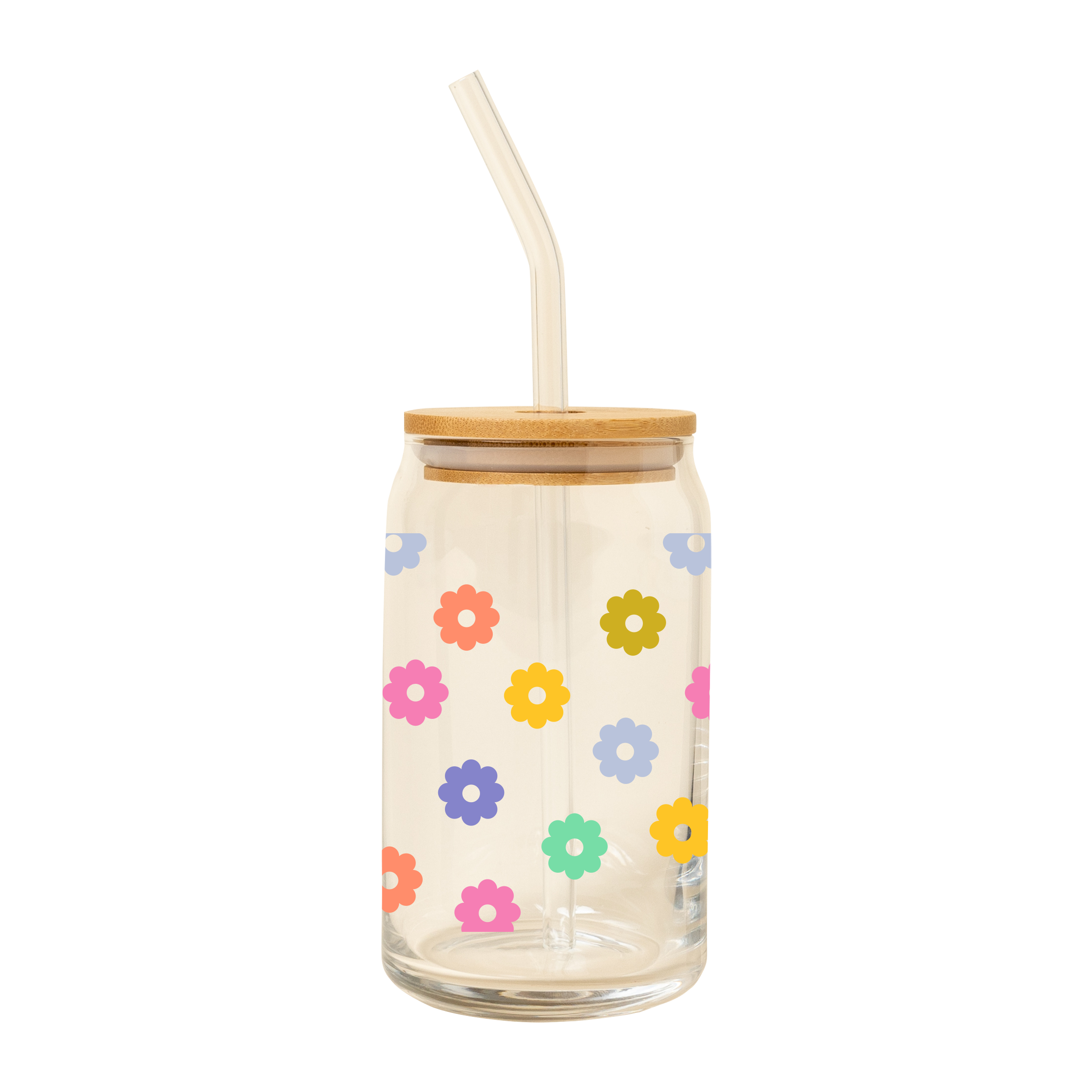 Talking Out of Turn - Wholesale Drinking Glass/Cup - Can Glass w/Lid + Straw (SALE!)14