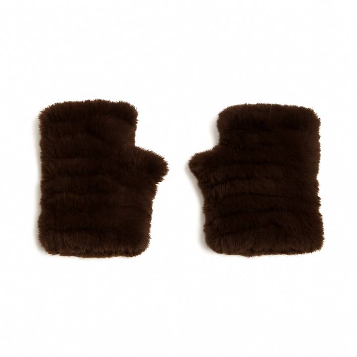 Chocolate Mandy Mittens-Chocolate Brown for wholesale on Faire0