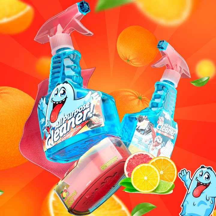 Gunk Getter All Purpose Cleaner /Citrus w/ Cloth for wholesale by Peer Basics