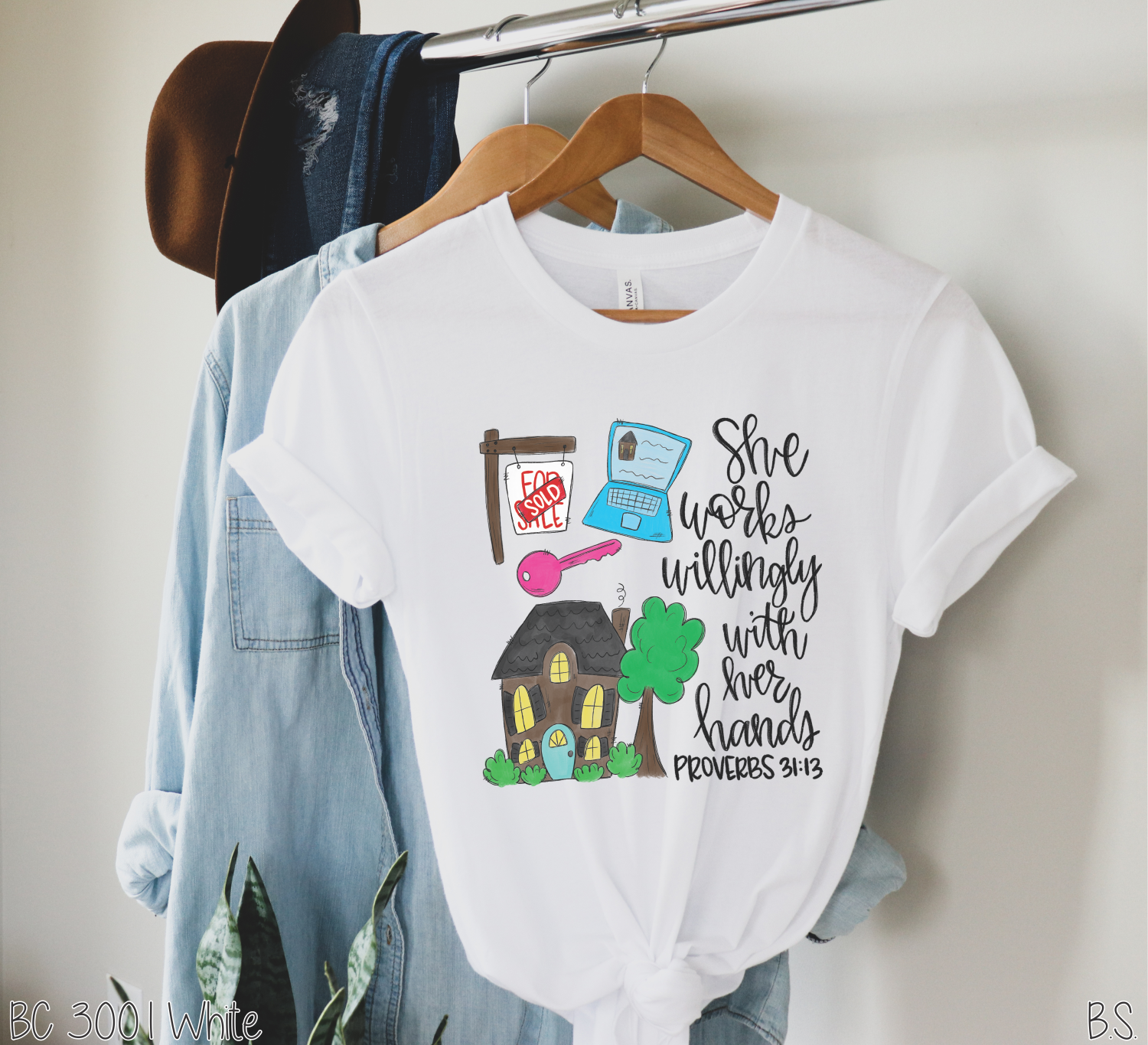 Bama Screens - Wholesale Sublimation Transfer - She Works Willing Realtor #C54