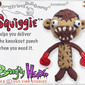 Squiggie String Doll Keychain for wholesale by Kamibashi