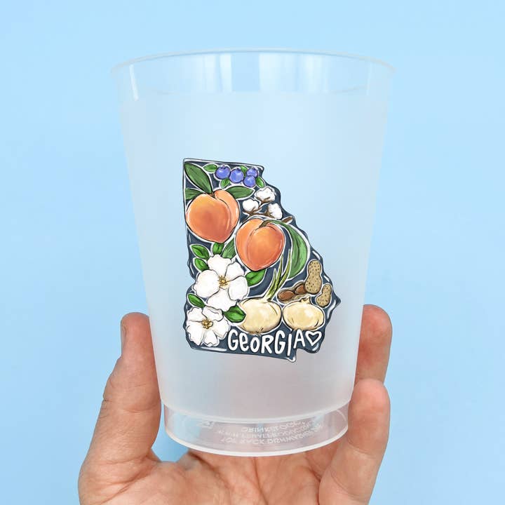 Georgia Favorites Party Cup Set-Drinkware Favor Reusable for wholesale by Home Malone