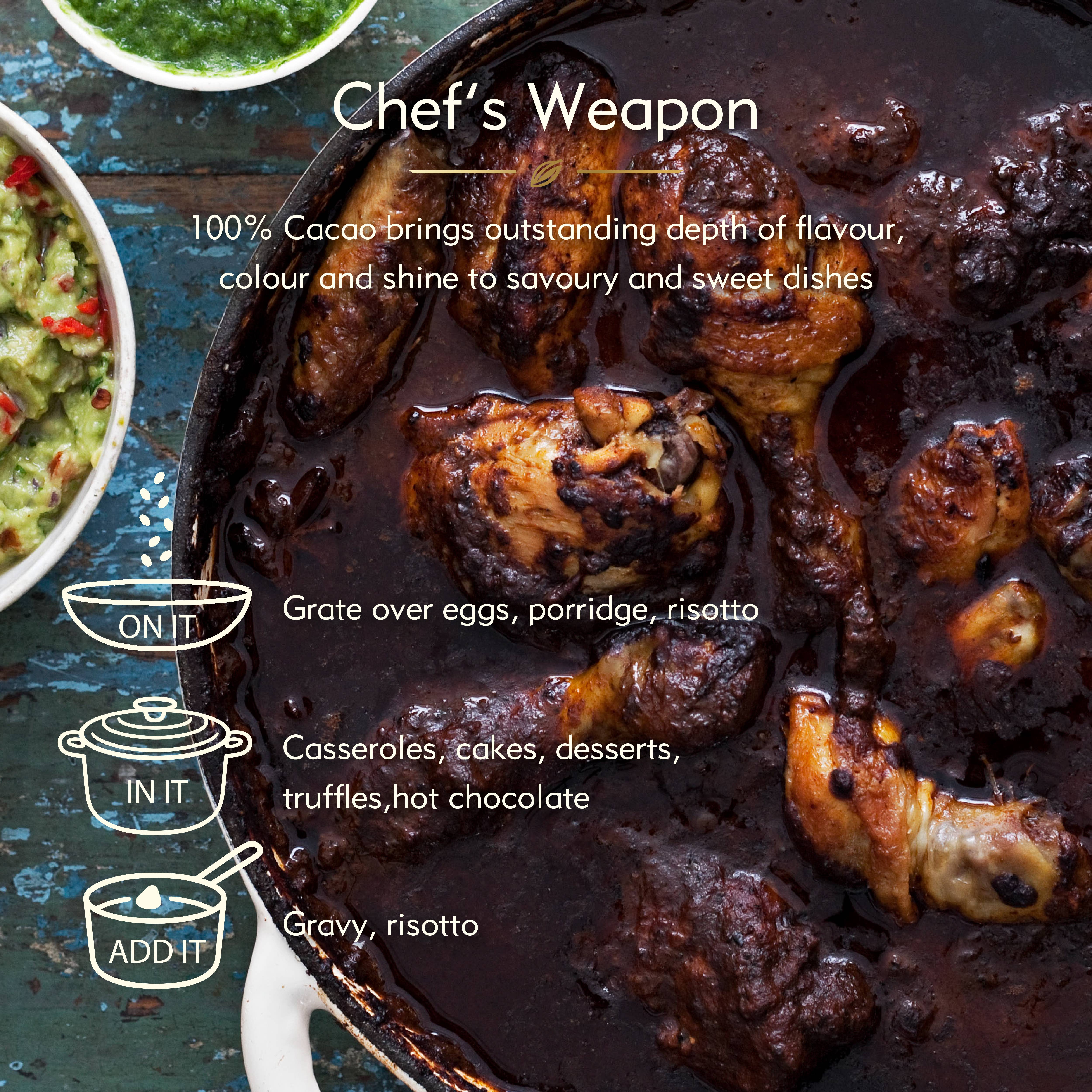 Willie's Cacao - Wholesale Baking Chocolate - 100% Carenero Cacao.  Nutty, spicy notes. Vegan. 180g1