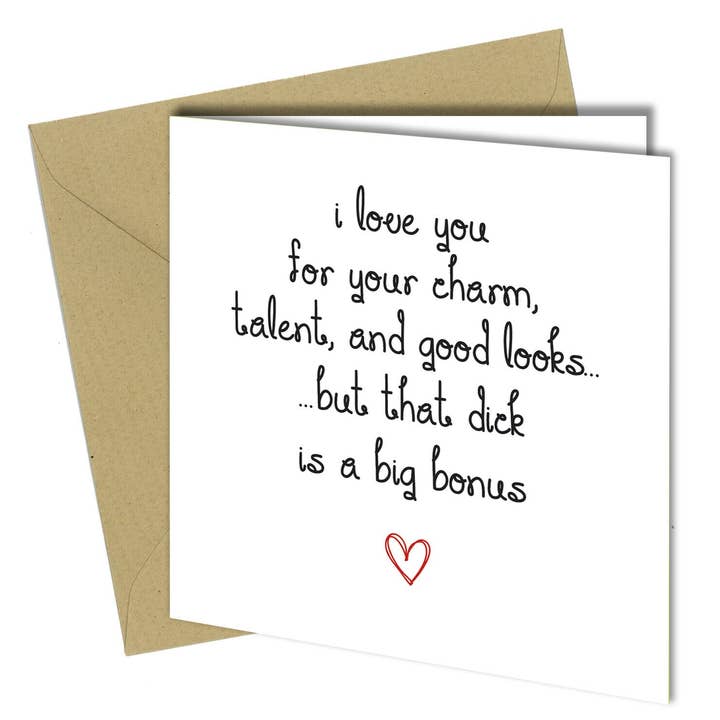 #1026 Seu charme por atacado de Close to the Bone Greeting Cards and Gifts