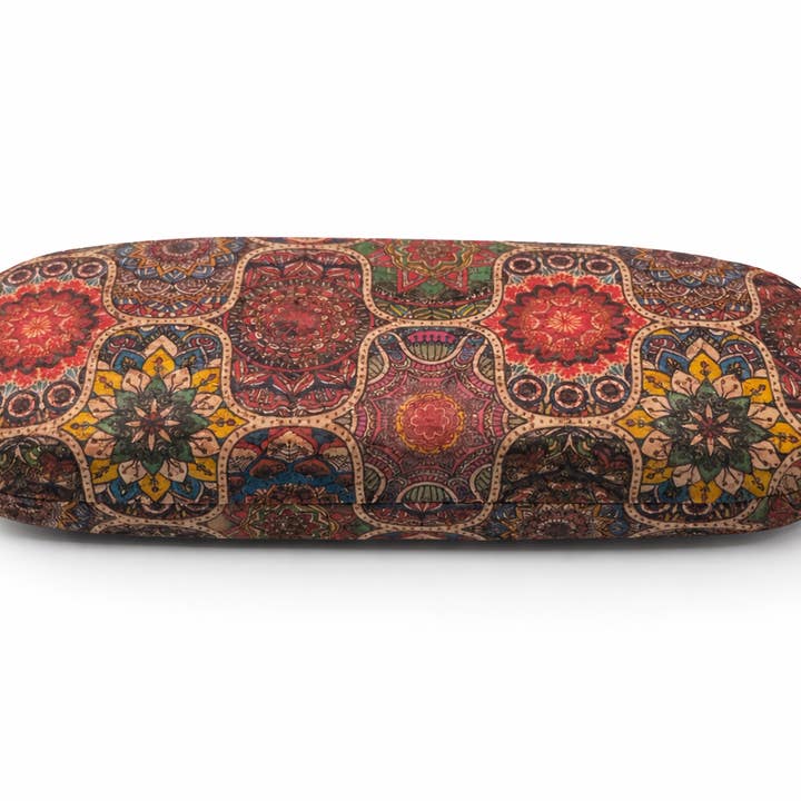 Brillenkoker van Kurk met Boheems Patroon voor wholesale door Line Cork