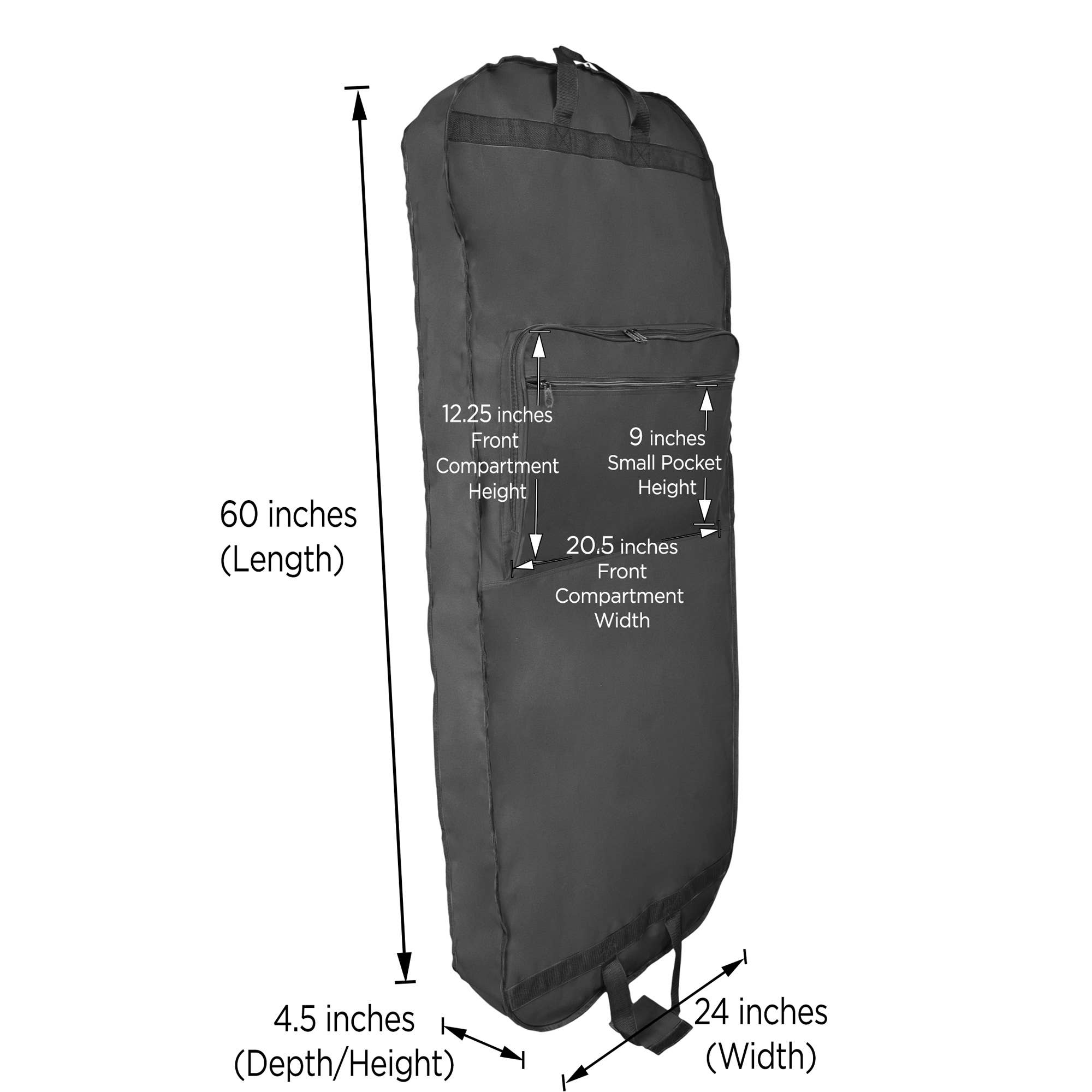 Dalix - Venta al por mayor Bolsa para ropa - Dalix - Funda profesional para ropa de vestir (60")3
