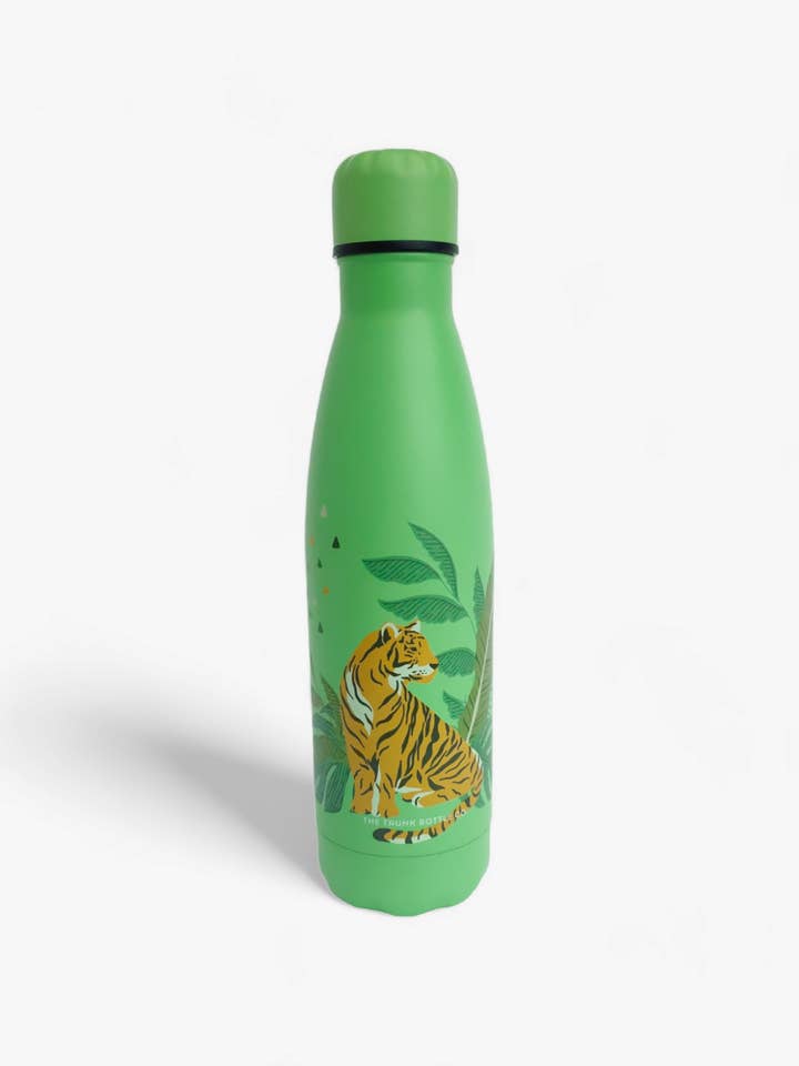 Tiger Water Bottle for wholesale by The Trunk Bottle Company