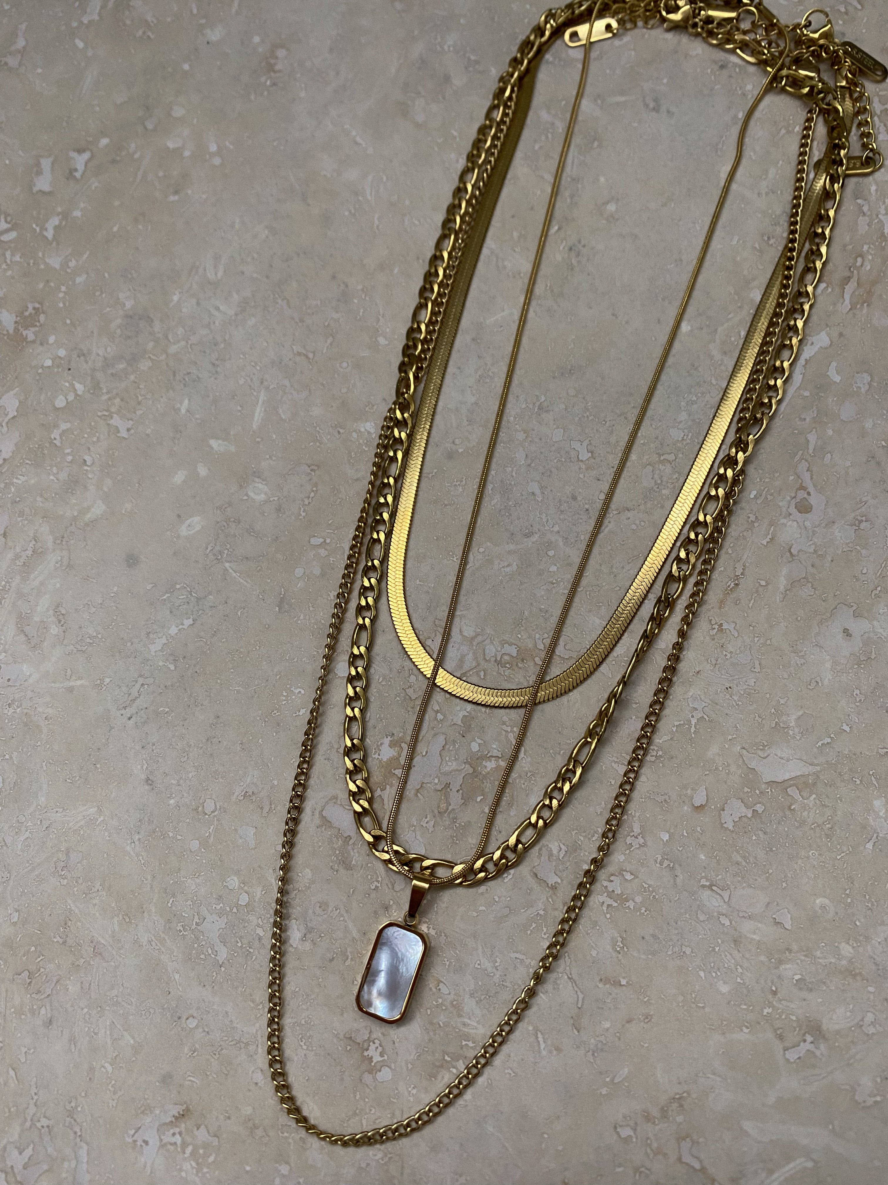 Sweet Grove Collective - Wholesale Pendant/Charm Necklace - Vanessa Modern Reversible Necklace