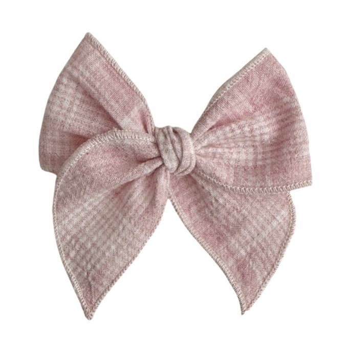 Cozy Blush // Mini Fay Bow for wholesale by Shay+Dash