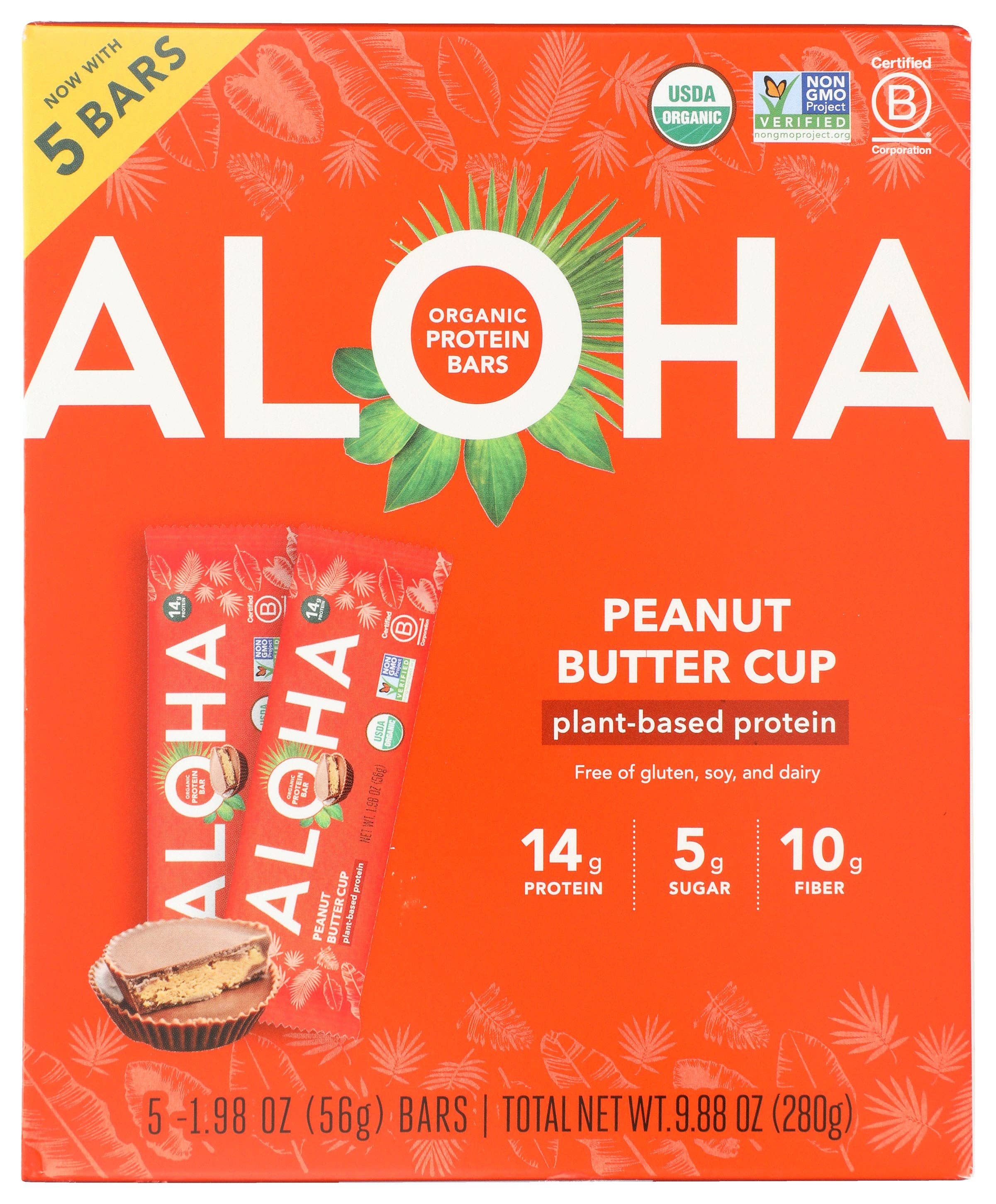 Everyday Supply Co - Wholesale Chocolate Bar - ALOHA BAR PEANUT BUTTER CUP - Case of 61