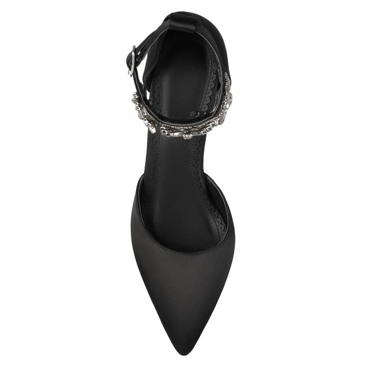 Journee - Wholesale High Heels - Women's - Loxley D'Orsay Stiletto Heels In Satin