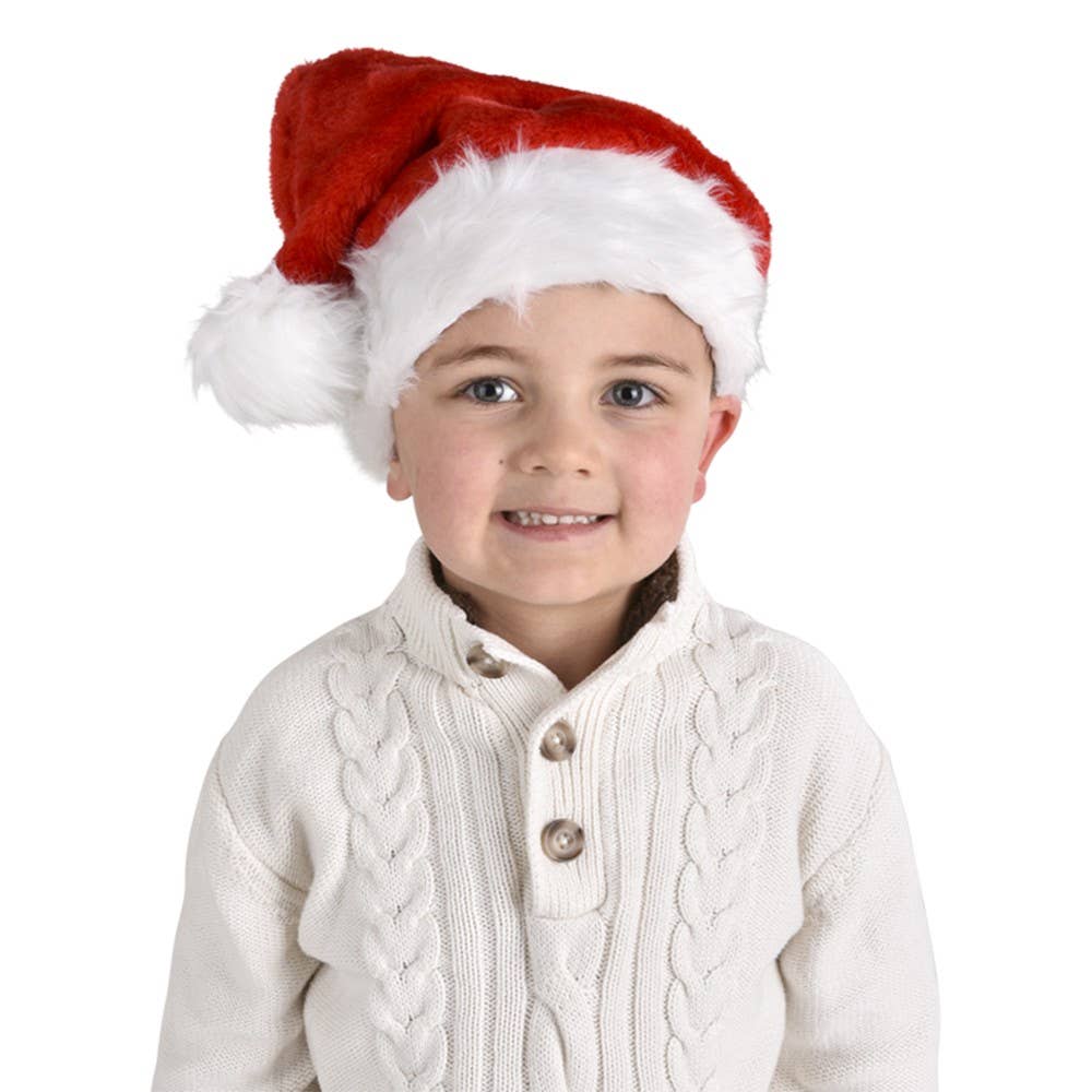 The Toy Network - Wholesale Santa Hat - PLUSH SANTA HAT2