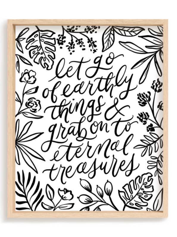 Grab Onto Eternal Treasures Print for wholesale by Loveall Design Co.