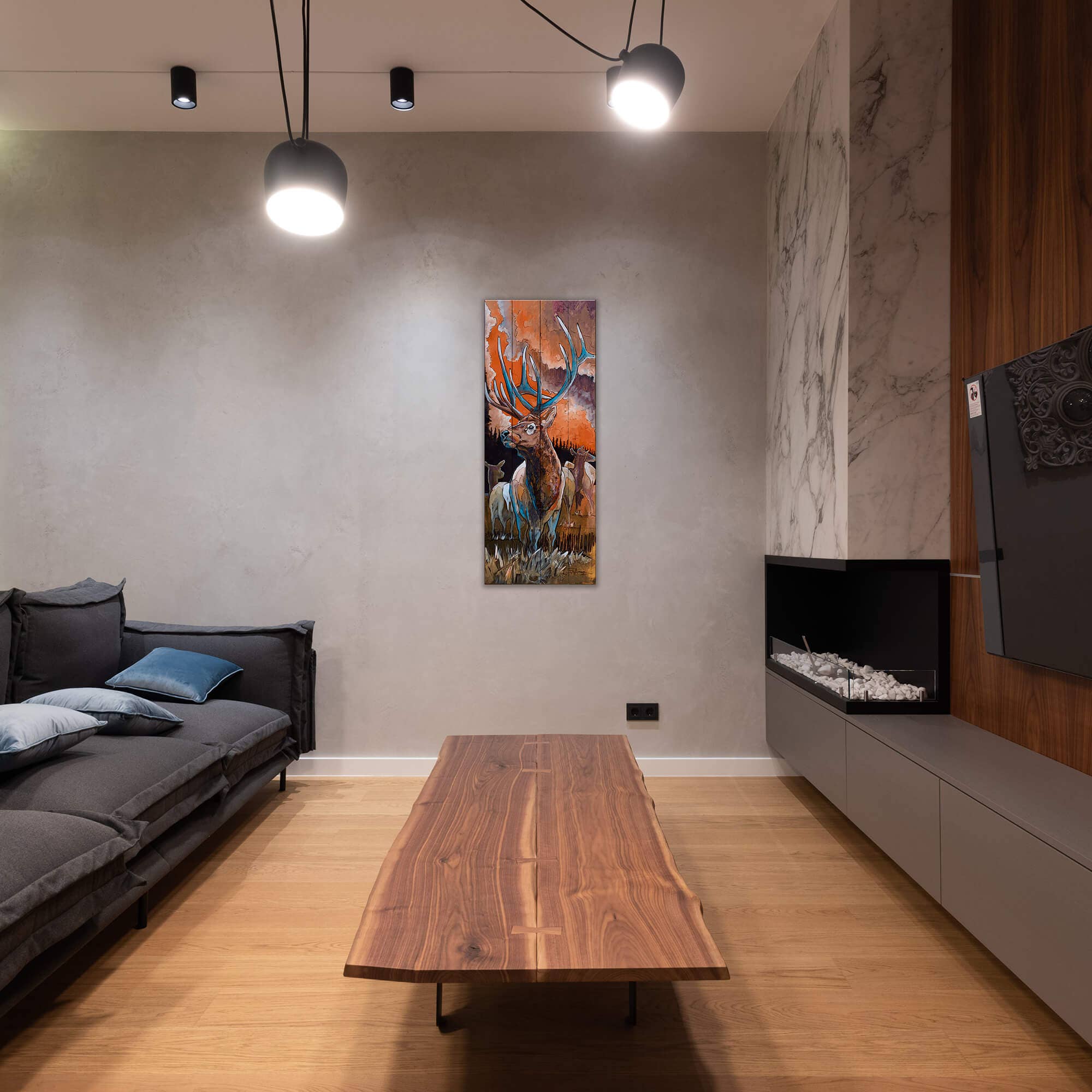 Old Wood Signs - Wholesale Art Print - BHA Elk - Wood & Metal Wall Art1