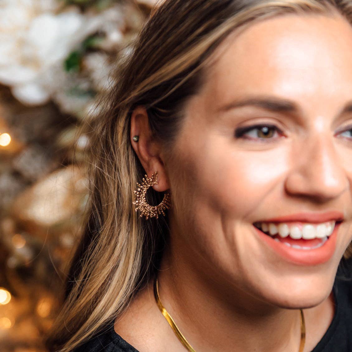 Steward & James - Venta al por mayor Pendientes de aro - Pendientes Katherine1