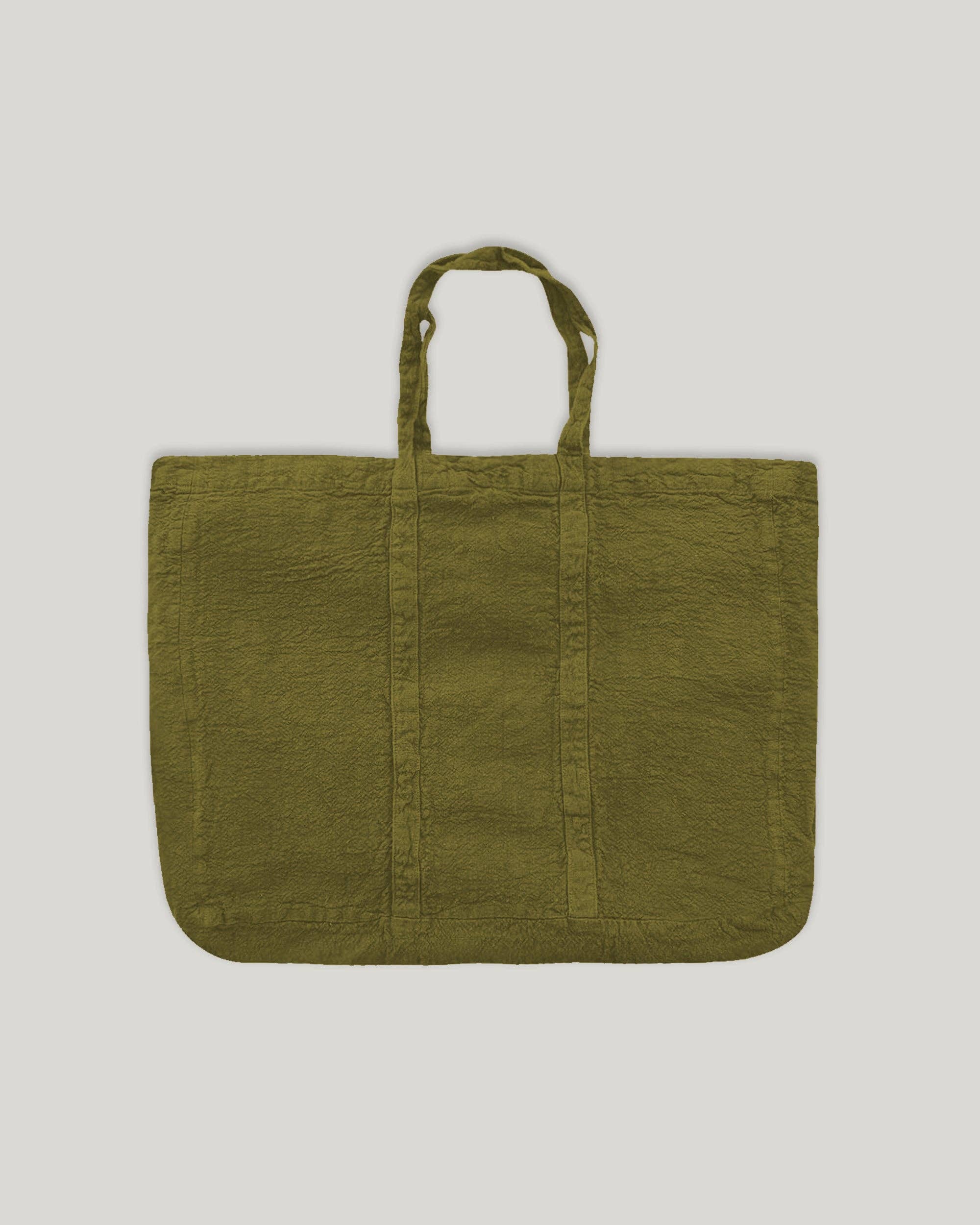 Maison Masarin - Wholesale Grocery/Shopping Bag - French raw linen yogi bag - shopping bag9