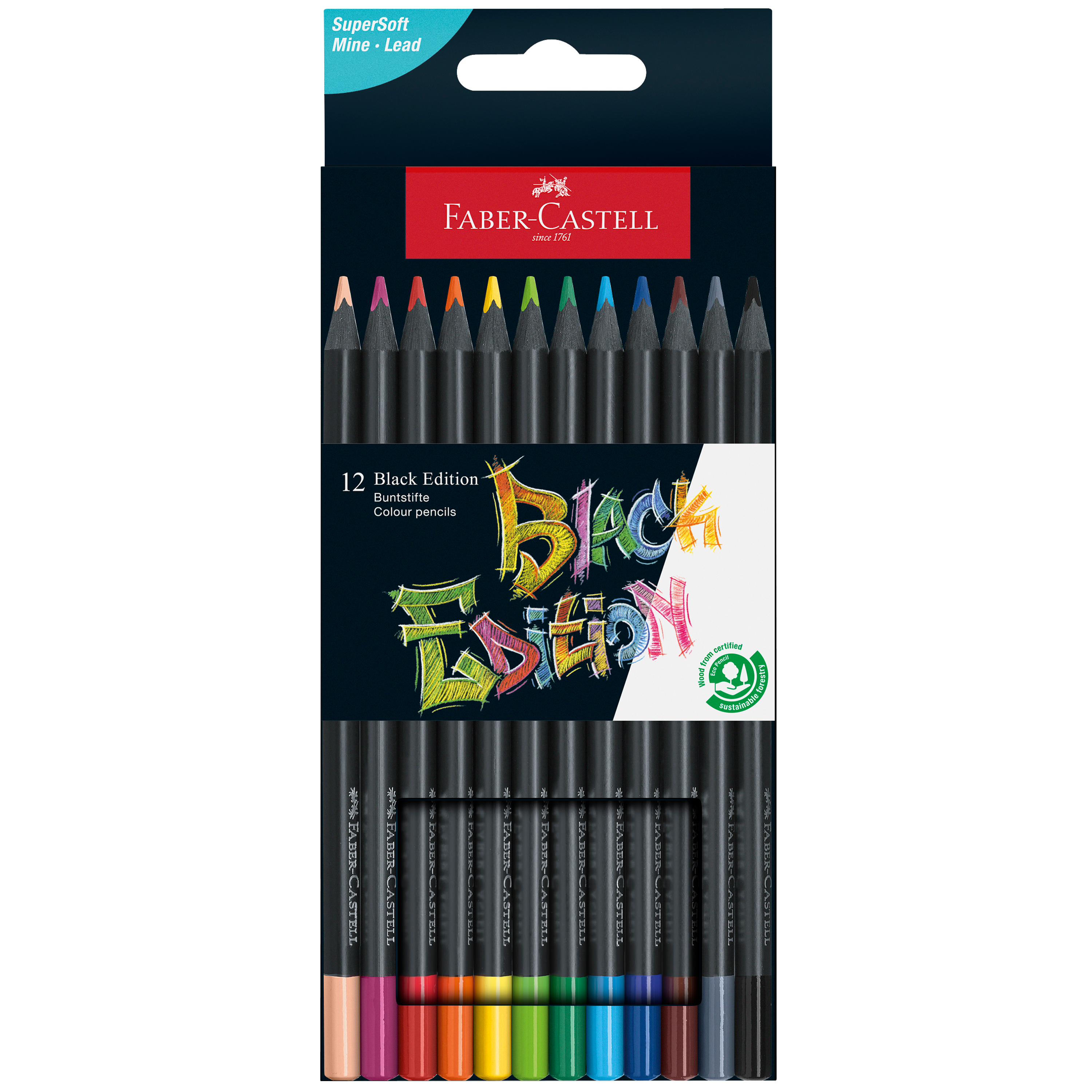 Faber-Castell / Creativity for Kids - Wholesale Colored Pencil - Black Edition Countertop Display5