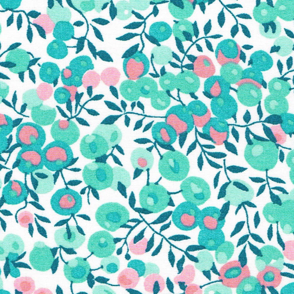Alice Caroline – Großhandel Stoff – Exklusiver Liberty Tana Lawn Stoff Wiltshire Peppermint X1