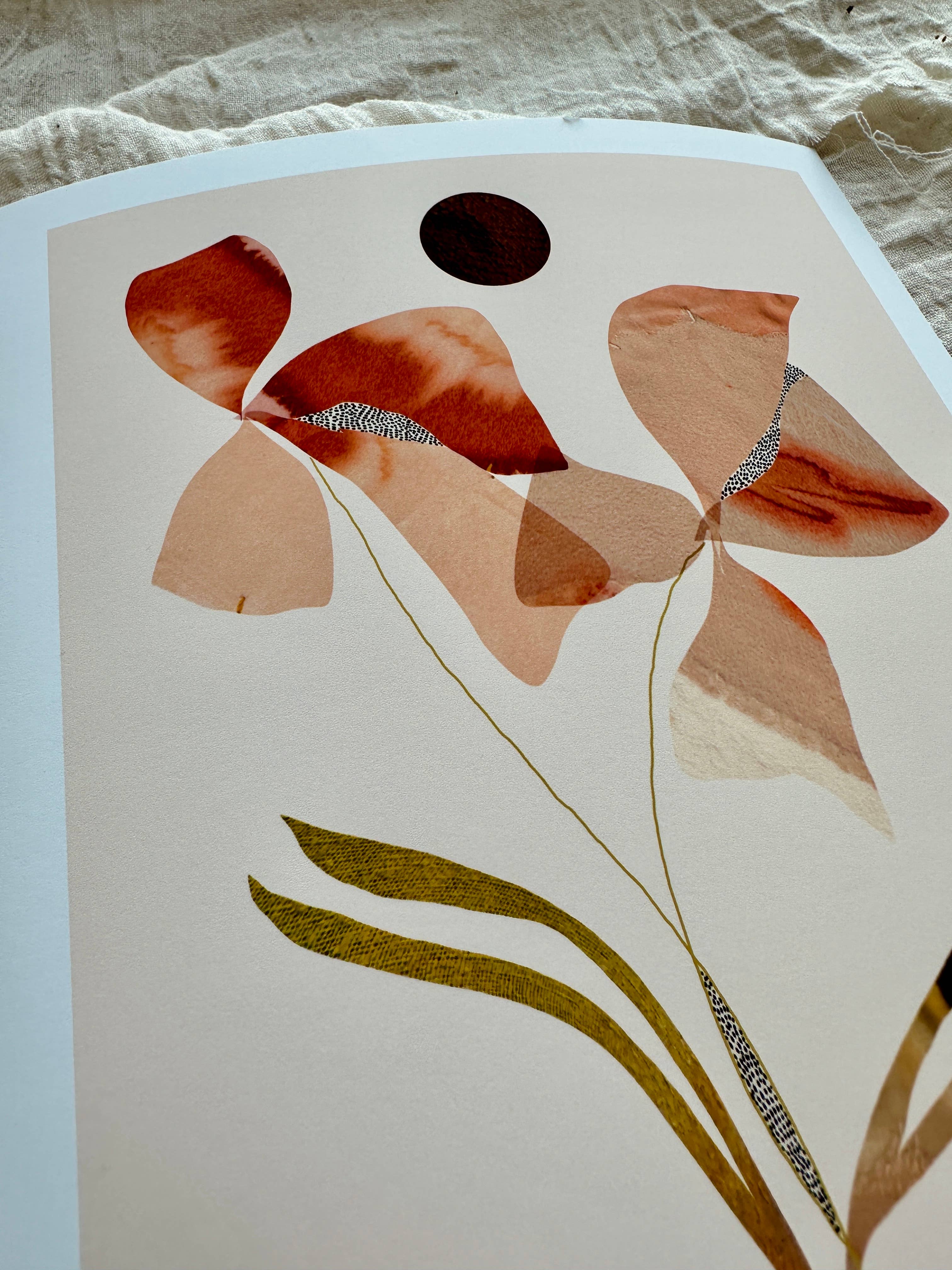 Courtney Griffin Art - Wholesale Art Print - "blooming" fine art print3