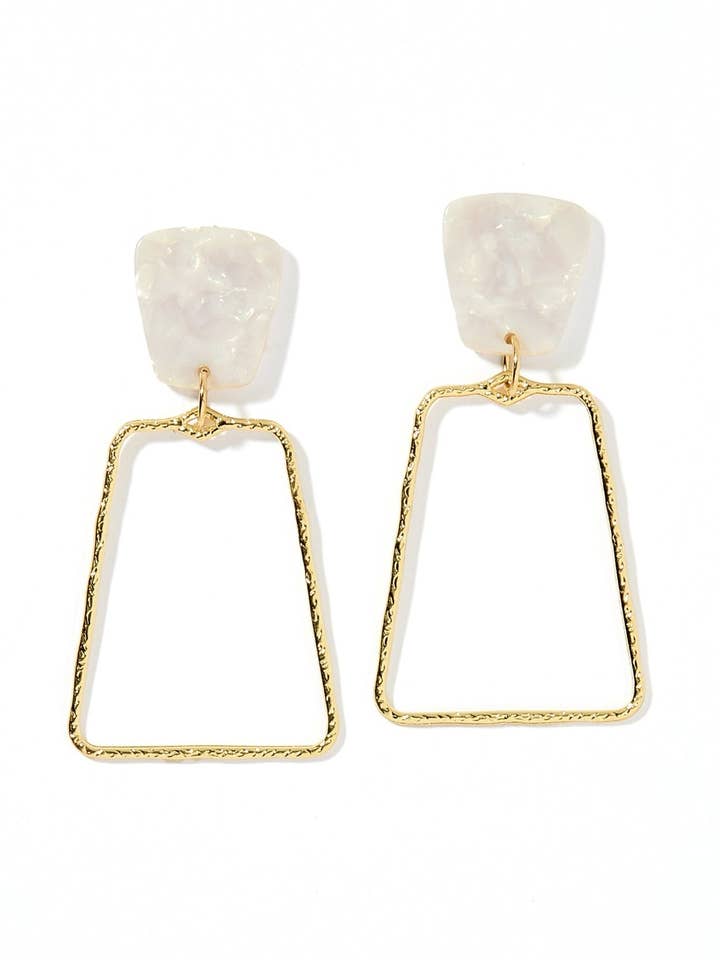 Kaelyn - Pearl - Earrings for wholesale by LINNY CO