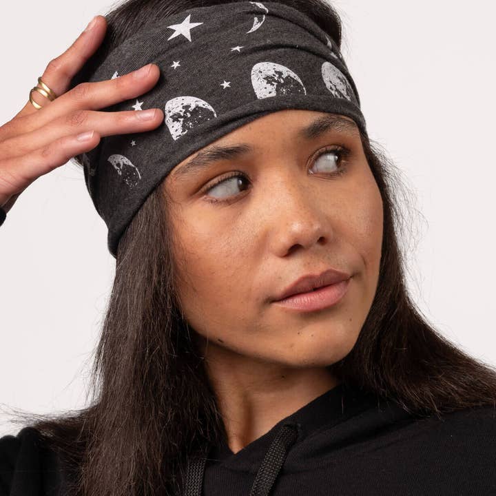 Soul Flower – Engroshandel Pandebånd - Dame – Det er bare en fase måne boho pandebånd - Boho hårtilbehør0