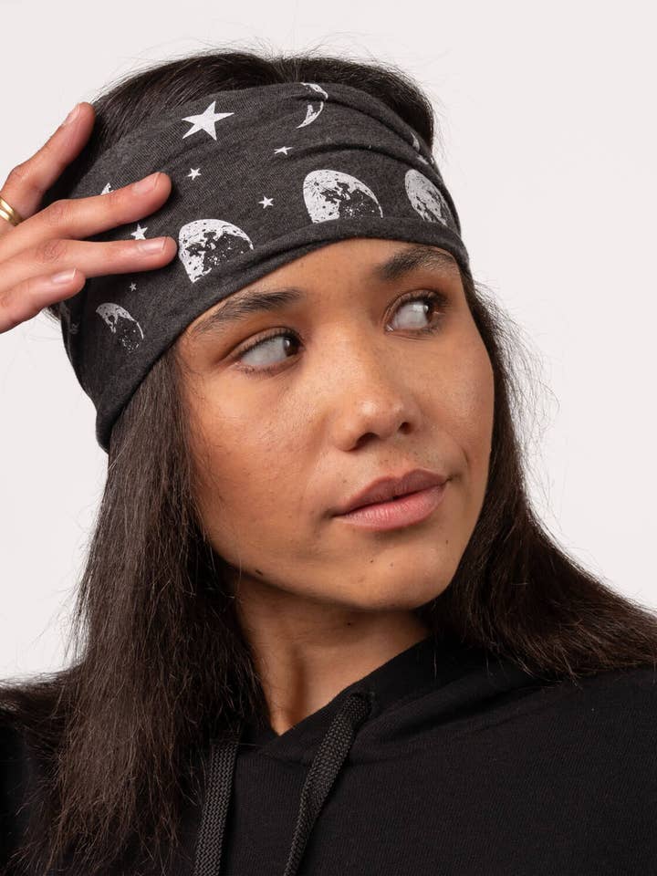 É Apenas uma Fase Bandolete Lunar Boho - Acessórios de Cabelo Boho por atacado de Soul Flower