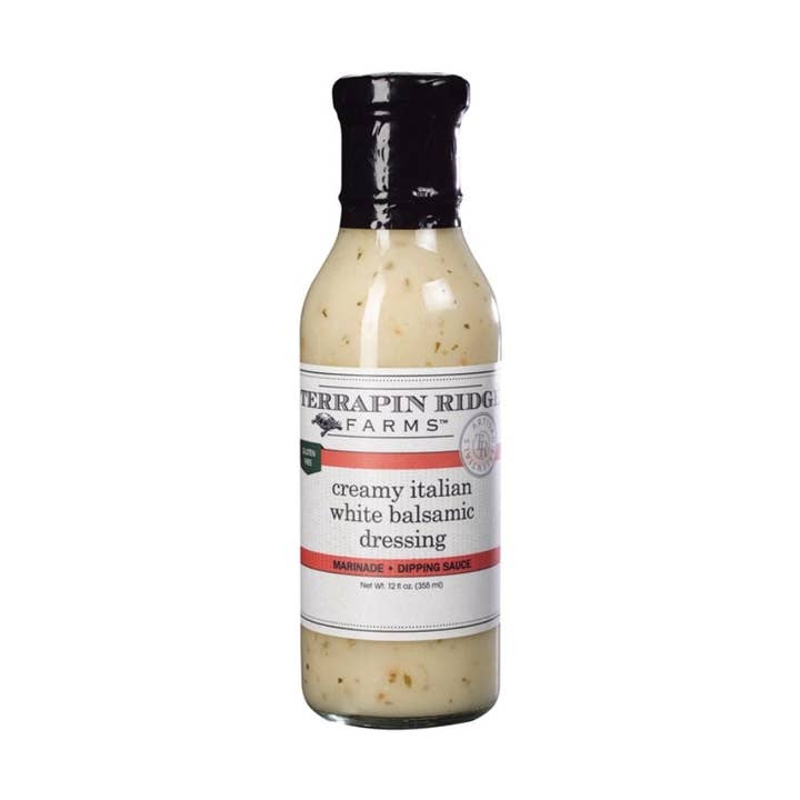 Terrapin Ridge Creamy Italian White Balsamic Dressing 12oz for wholesale by Wholesome Good