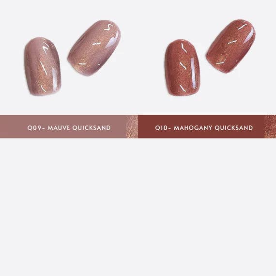 Hologram Nails Inc. - Wholesale Nail Polish - Hologram Gel Nail Polish -VIOLET QUICKSAND-Q01