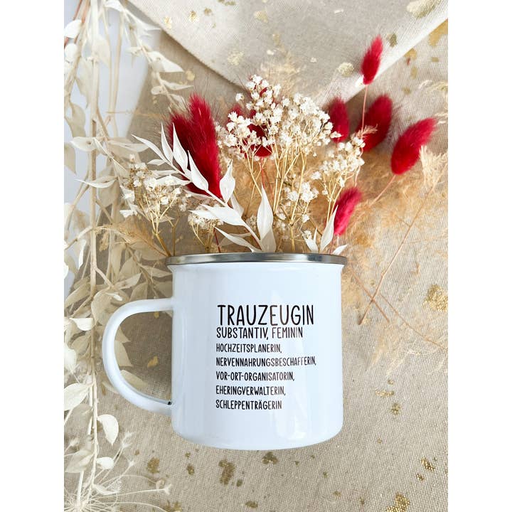 shopandmarry - Wholesale Coffee Mug - Maid of Honor enamel mug2