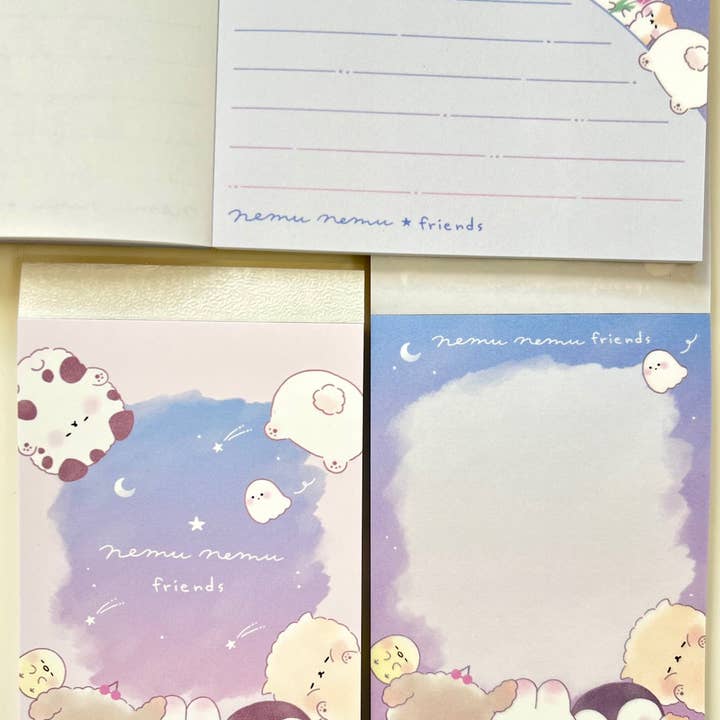 BCmini - Wholesale Notepad - 112218 Nemu Nemu Animal Friends Mini Notepad-101