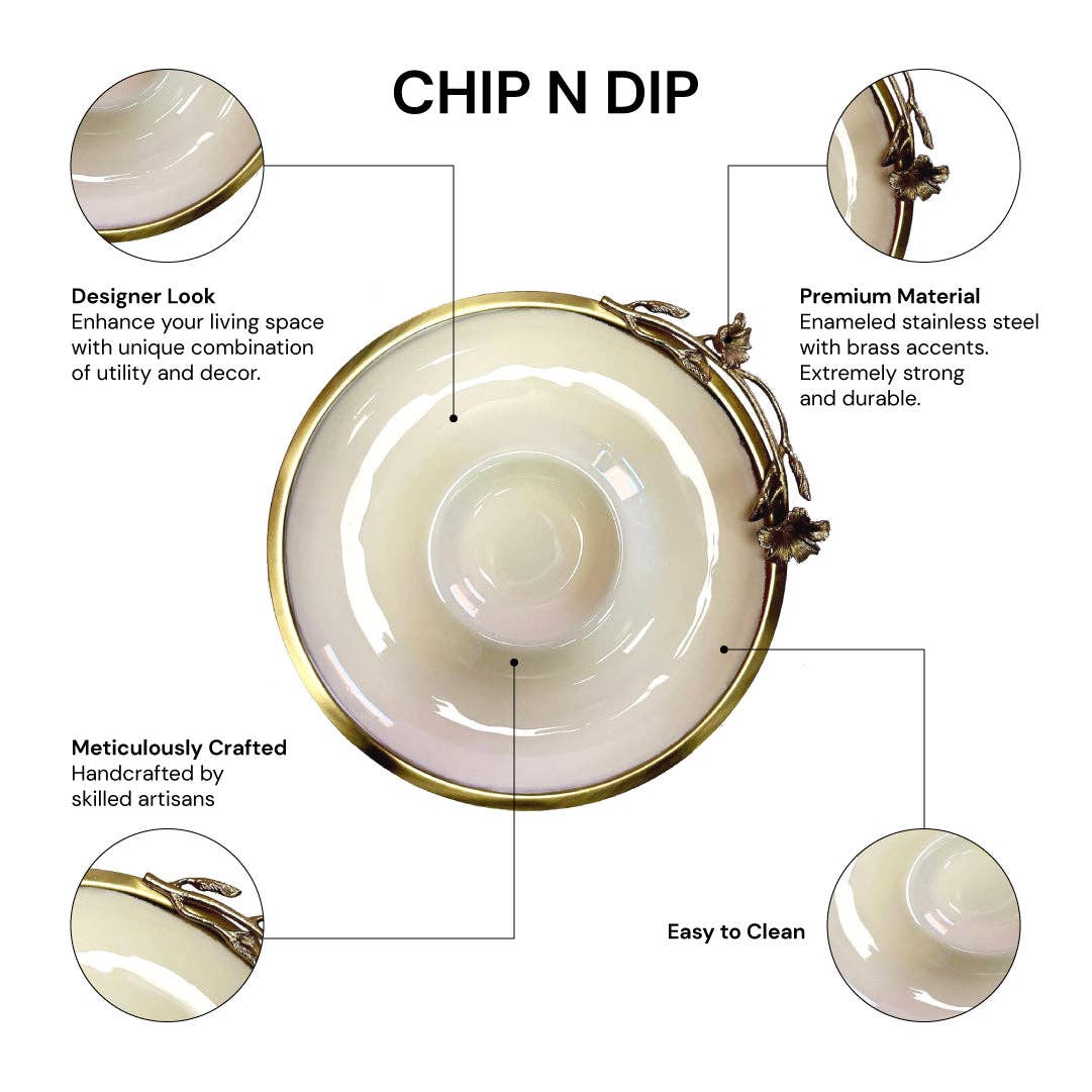 Chip and Dip Snack Platter for wholesale on Faire5