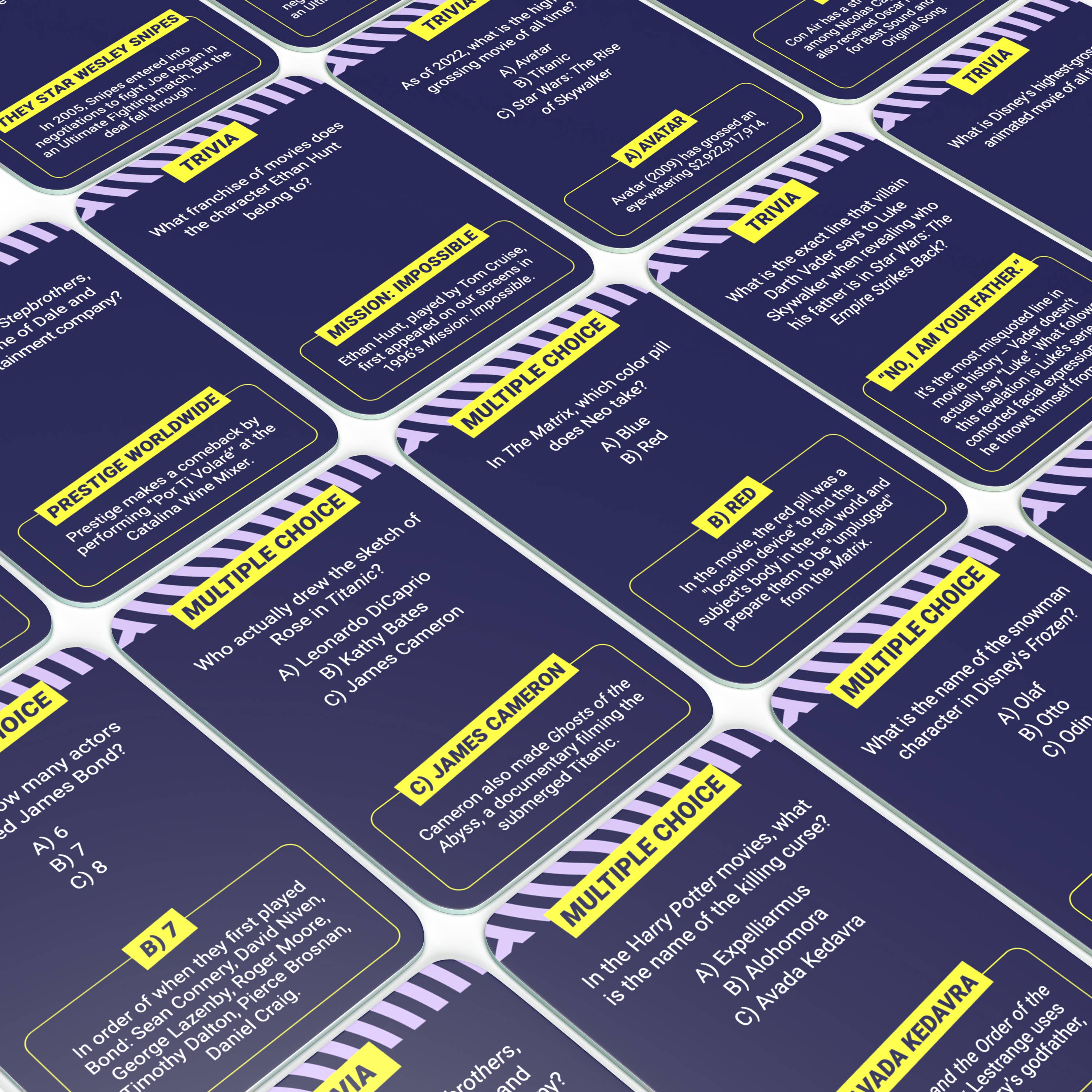 Bubblegum Stuff US - Wholesale Card Game - iykyk: Movie | Trivia Game | Top Xmas Gift for Movie-Lovers1