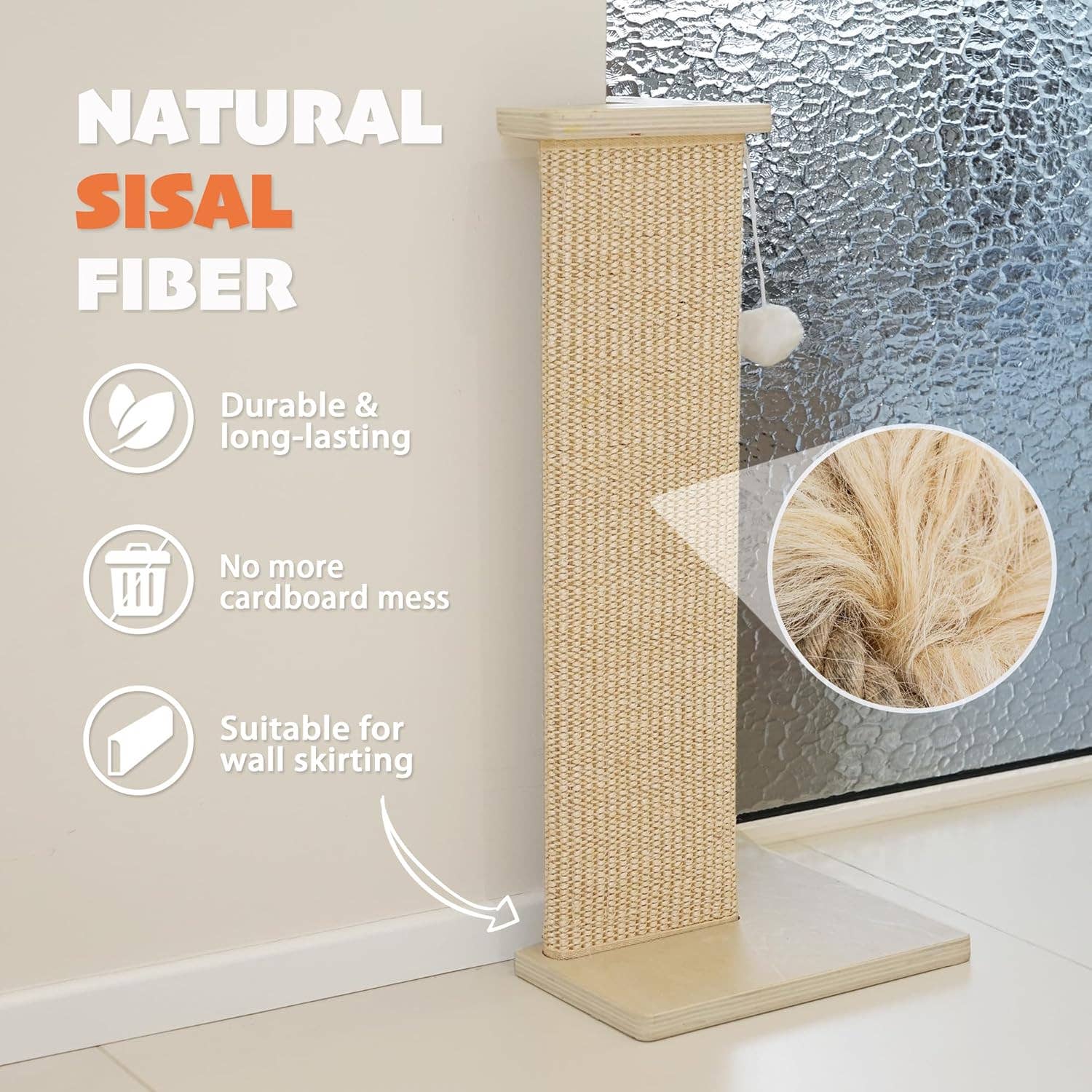 VIGOR - Wholesale Pet Scratcher - Cat - Roman Column Cat Ultimate Scratching Post3