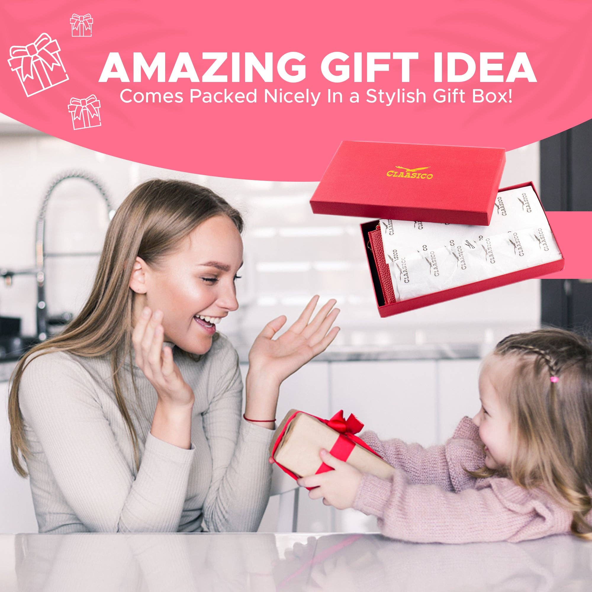 Claasico - Wholesale Phone Wallet - Women's - Women’s RFID wristlet wallet phone holder52