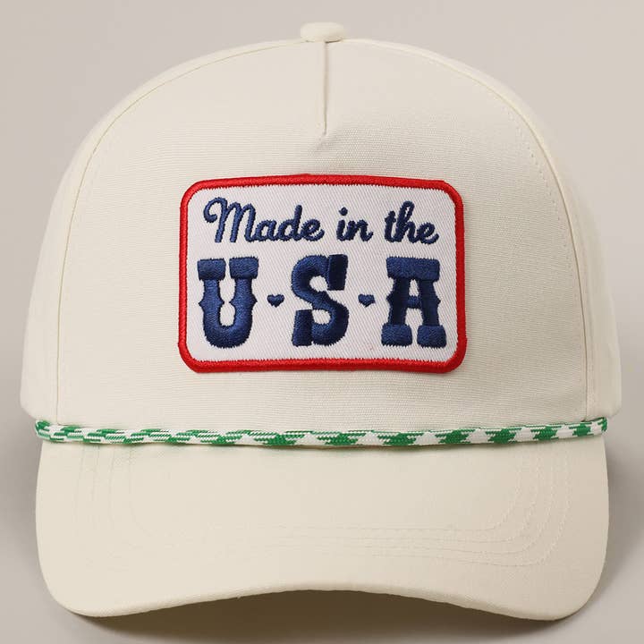 Fashion City - Wholesale Trucker Hat - Unisex - Made in the USA Embroidery Patch Trucker Hat