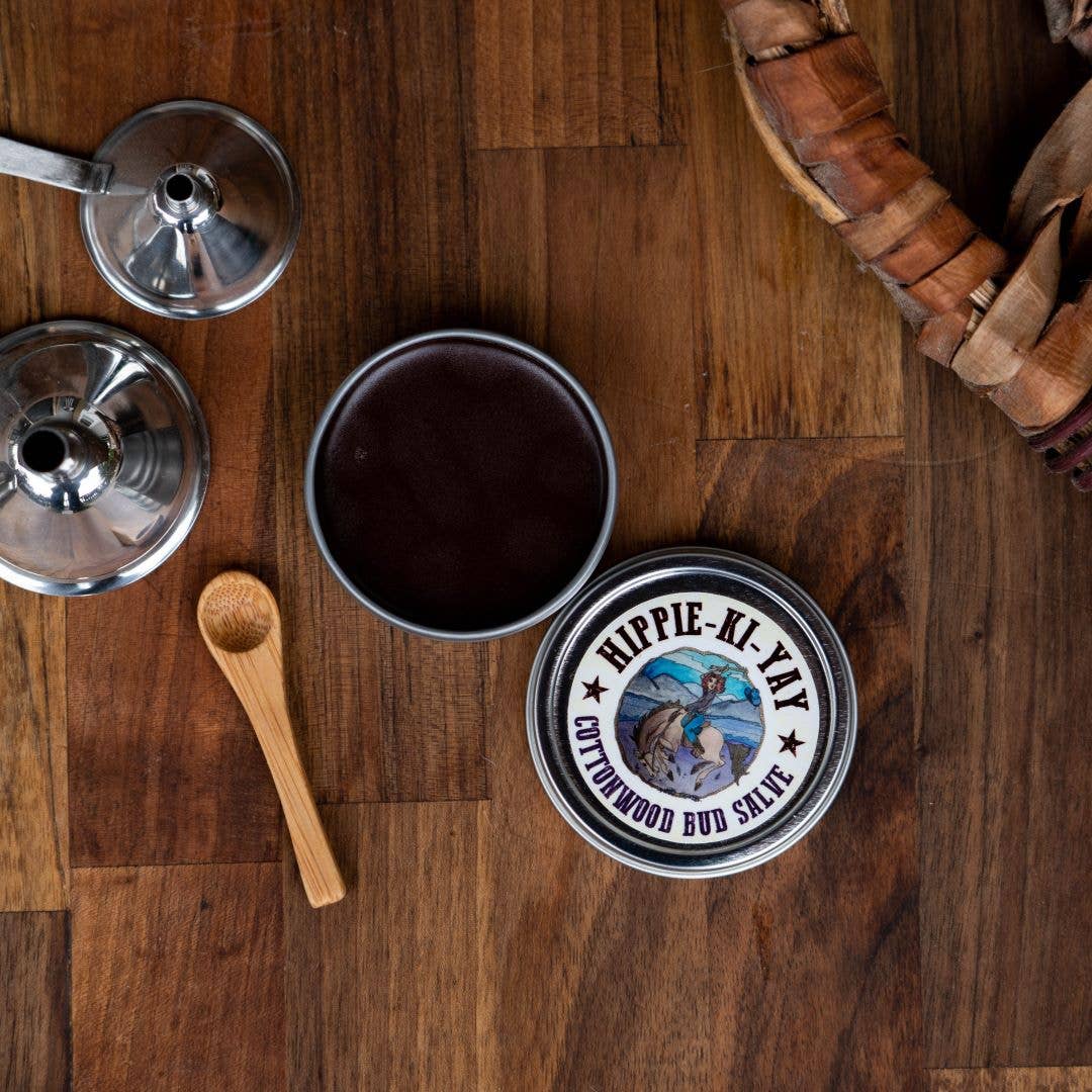 Hippie-Ki-Yay Herbal Products LLC - Wholesale Healing Salve/Balm/Cream - Cottonwood Bud Salve2