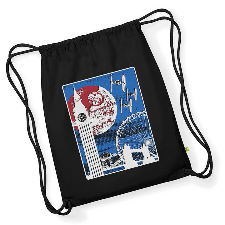 Das ist No Moon London Gymsac für den Großhandel von Meeplings | Handmade in Berlin